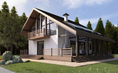 Дизайн проект жилого дома