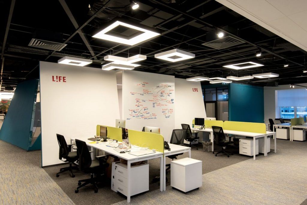 Офис компании LIFE - Реализация