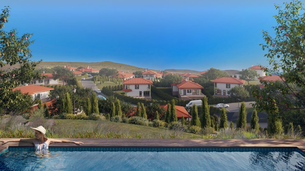 Проект коттеджного поселка, мастер-план