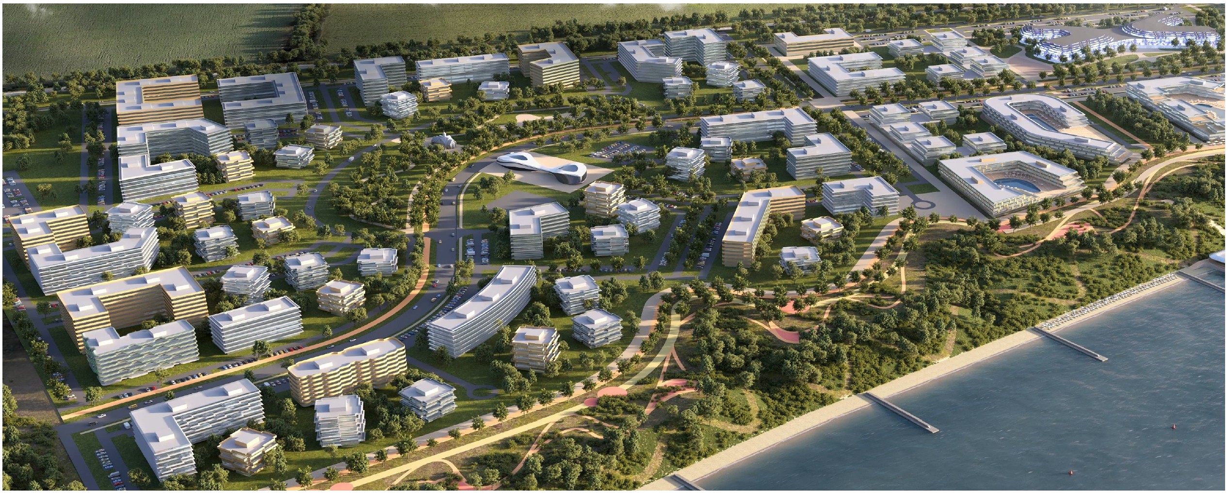 Мастер-план комплексной застройки в с. Широкино