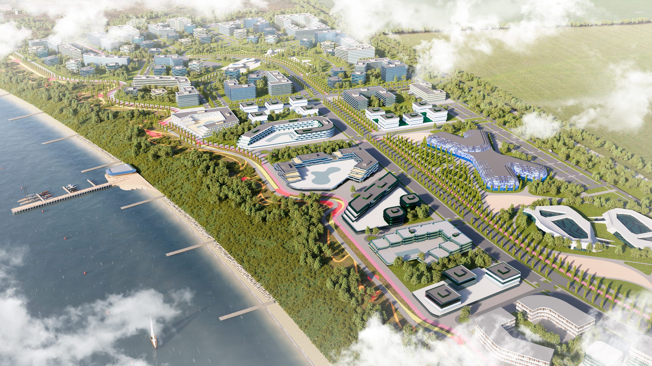 Мастер-план комплексной застройки в с. Широкино